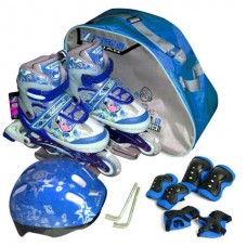 รองเท้าสเก็ต สำหรับคุณหนู ไซด์ 34-37M (สีน้ำเงิน)